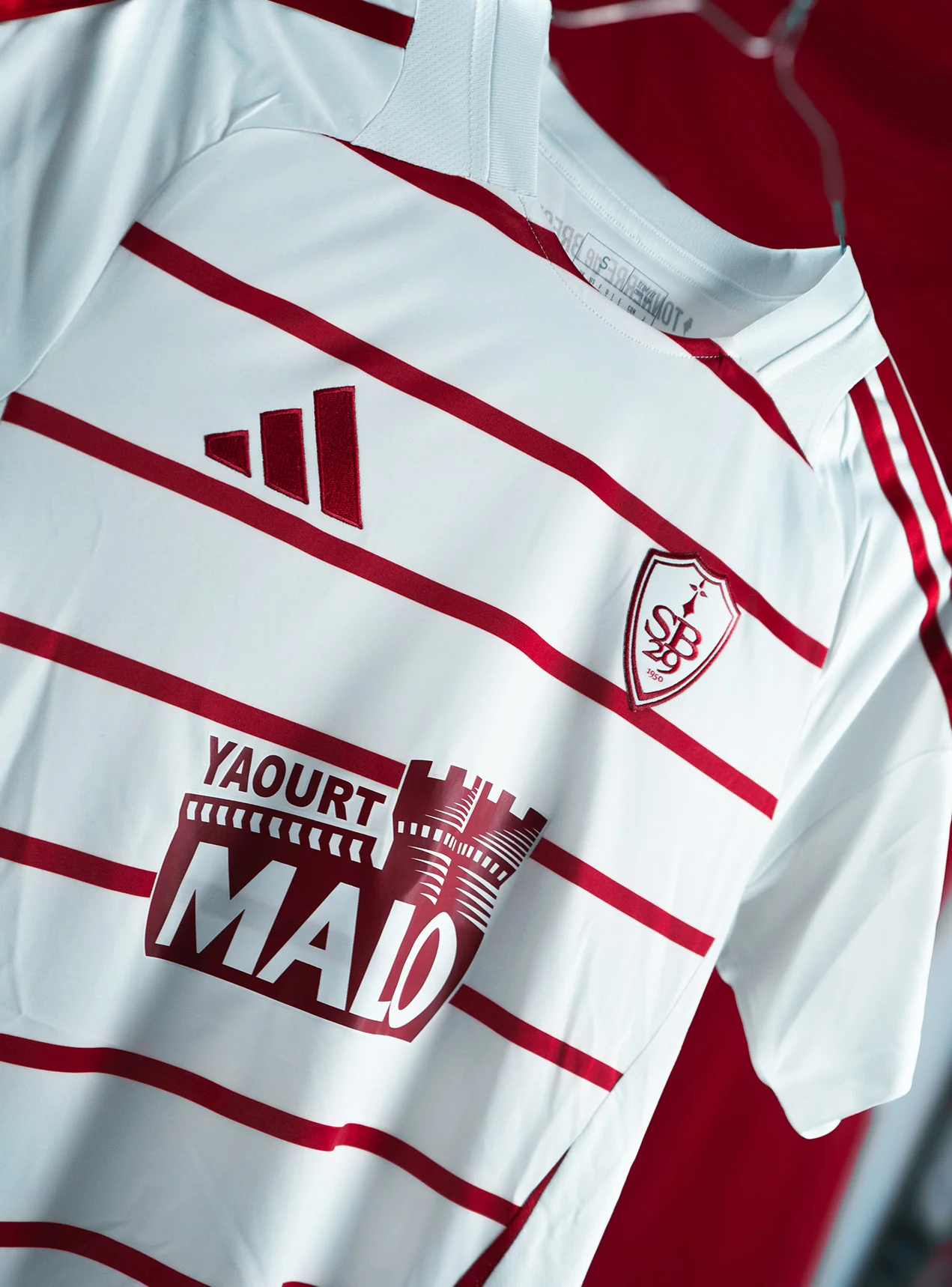 Maillot Blanc Coupe d'Europe adulte - Image 3